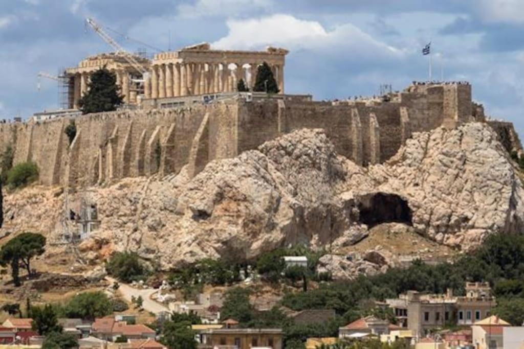Staying Besides Acropolis! Aten Exteriör bild